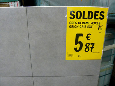 carrelage brico dépôt en soldes