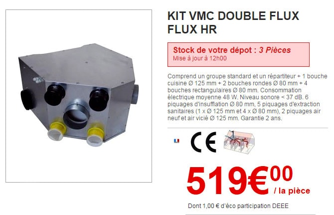 ventilation mécaniquement contrôlée brico dépôt