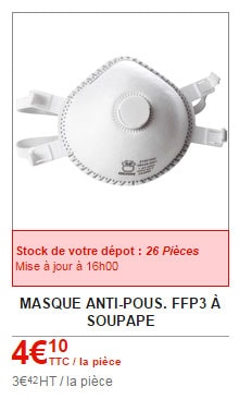 masque brico dépôt