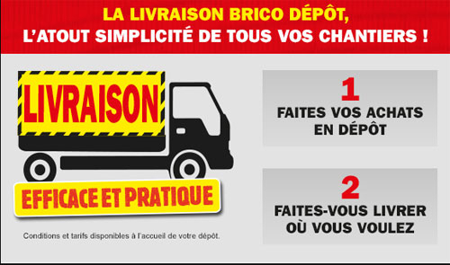 La Livraison Brico Depot C Est Bon Pour Votre Dos