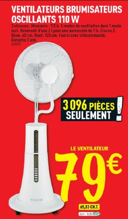 ventilateur brico depot