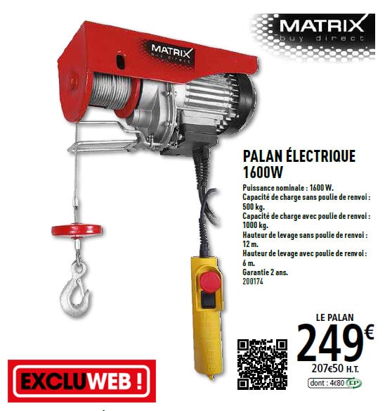 palan electrique