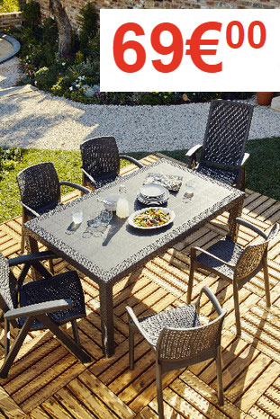 table de jardin