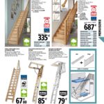 escaliers droits en bois