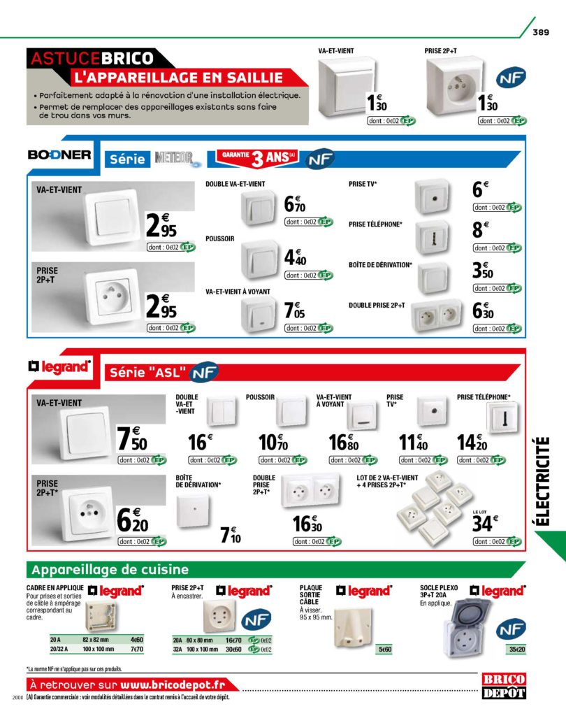 Catalogue Brico Dépôt l'officiel du bricolage ! ⋆