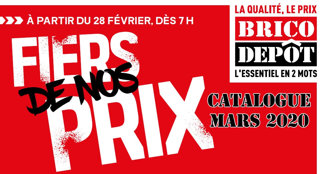 catalogue brico depot mars 2020