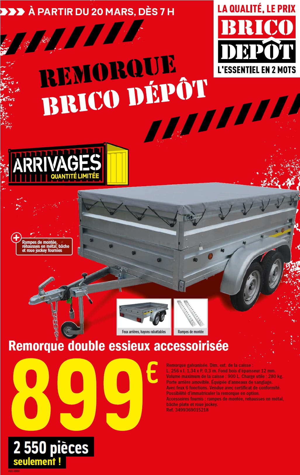 La remorque Brico Depot ⋆ [catalogues & arrivages]
