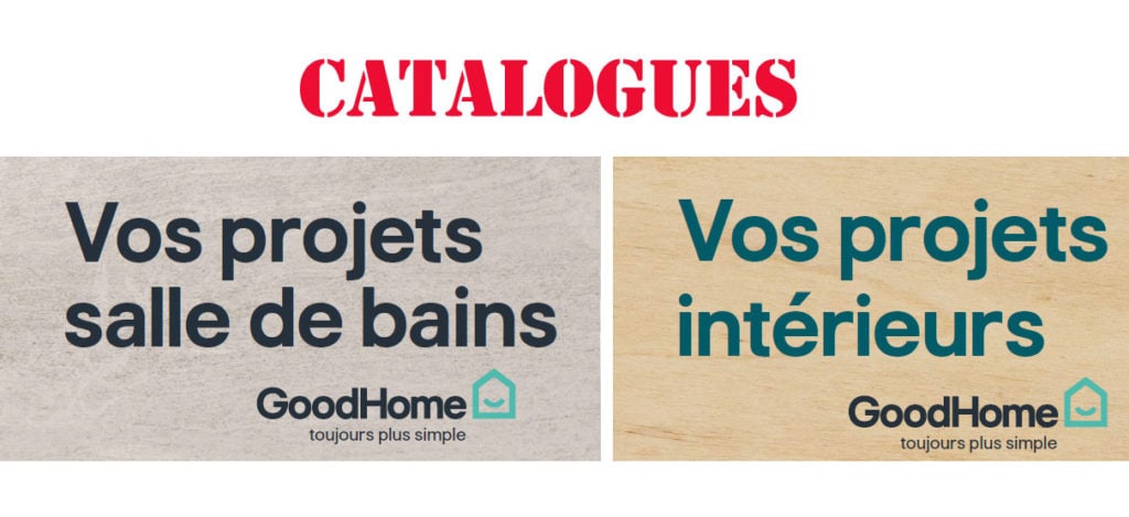 catalogues brico depot goodhome