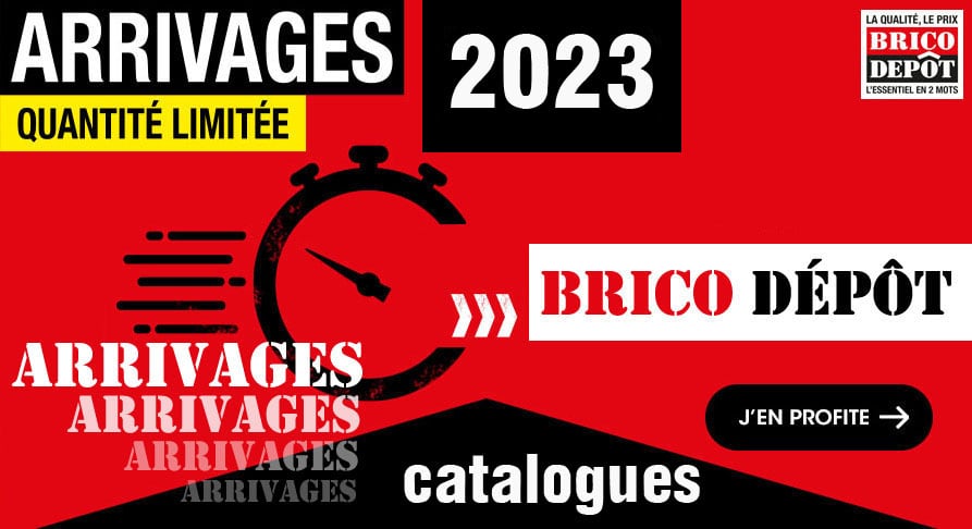 arrivages brico dépot catalogue 2023