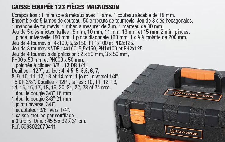 outils magnusson