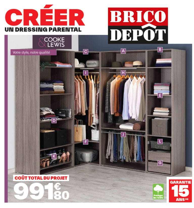 Les dressing Brico Dépôt