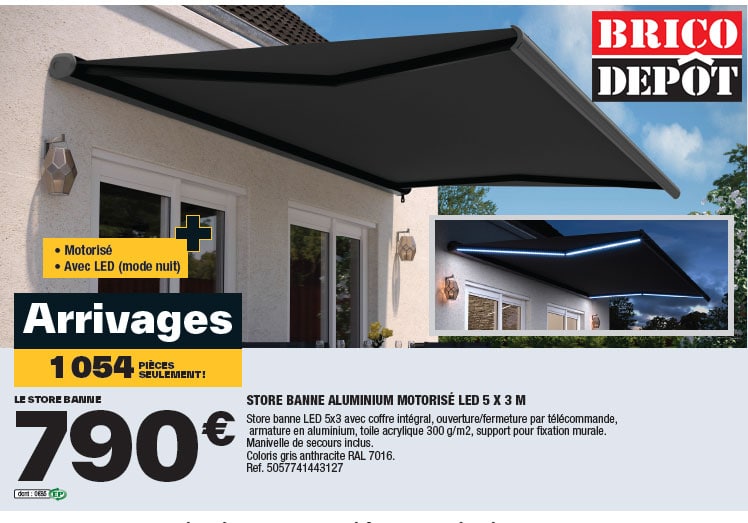 store terrasse brico dépôt