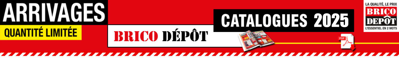 officiel du bricolage 2025 brico depot catalogue