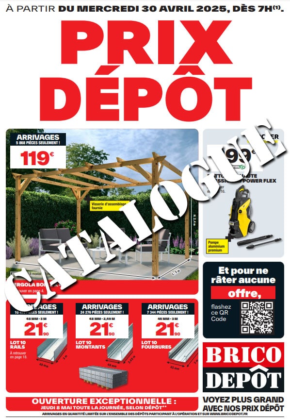 brico depot catalogue du 30 avril 2025