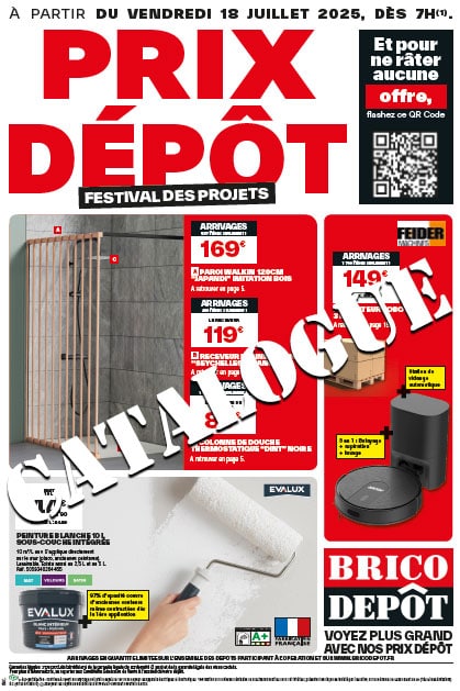 arrivage brico dépôt du 18 juillet