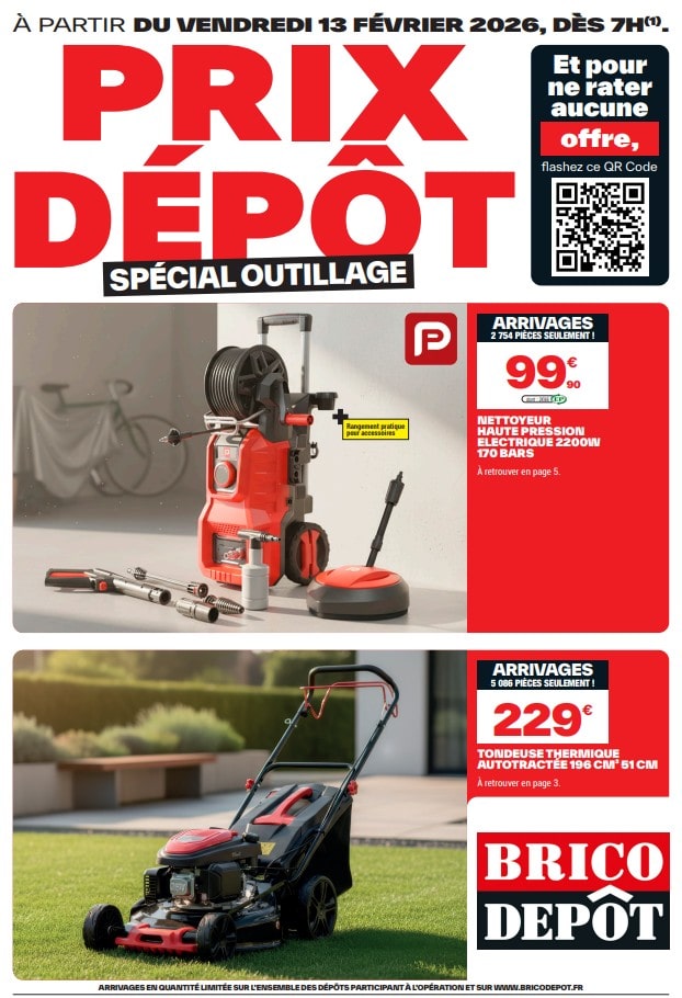 arrivages montants placo brico dépôt Catalogue des arrivages brico depot du 13 février 2026