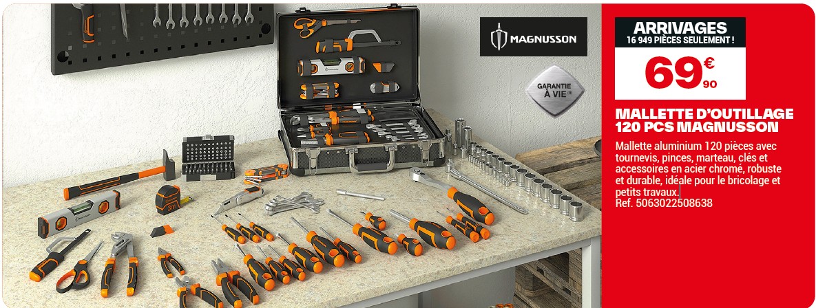 Malette d'outils magnusson