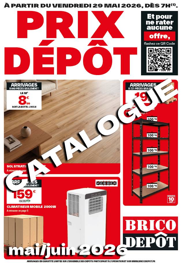 catalogue brico dépôt arrivage 2026 (juin) brico depot catalogue des arrivages de juin 2026